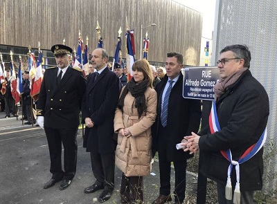 Homenaje en Nantes a Ernesto Prieto Hidalgo