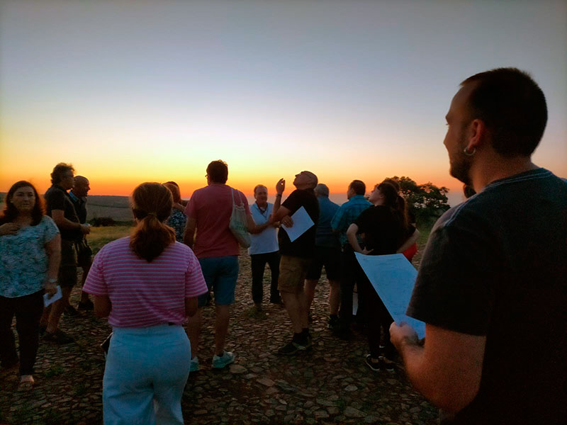 Observacin astronmica en Los Pnchez