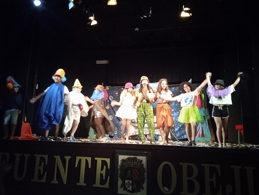 Exitoso campamento teatral en Fuente Obejuna