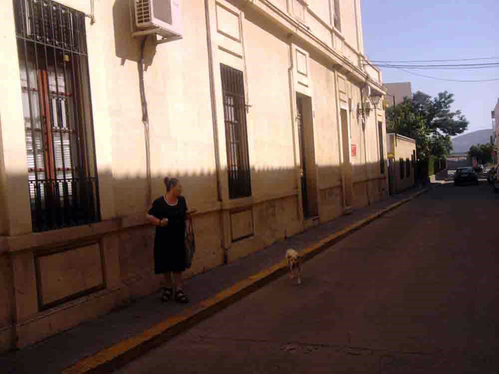 Lugar donde se desprendi la cornisa