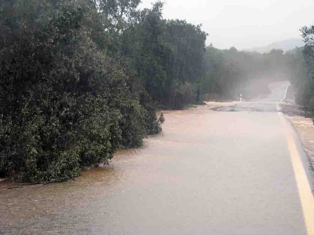 Lluvias intensas en El Guadiato