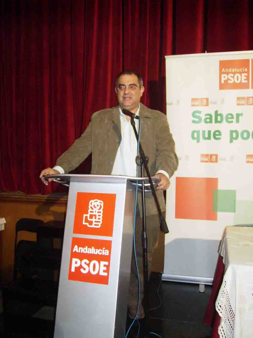 Rafael Delgado, candidato del PSOE