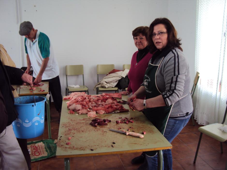 Sptima edicin de la tradicional matanza del cerdo ibrico