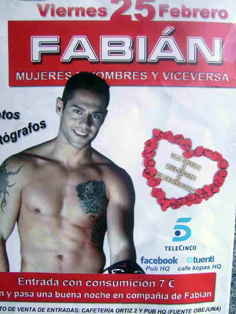 Fabin de `Hombres y Mujeres y Viceversa` 