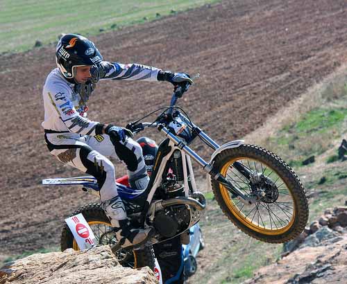Pearroya acoge el campeonato de Espaa de Trial