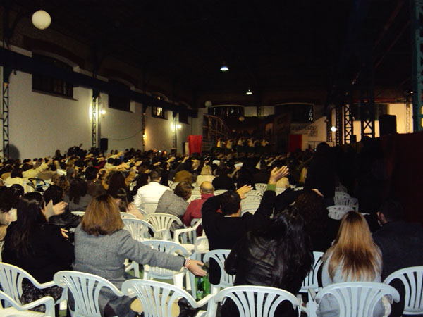 Publico en el festival