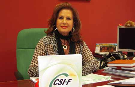 Francisca Carretero, presidenta Csif-Crdoba