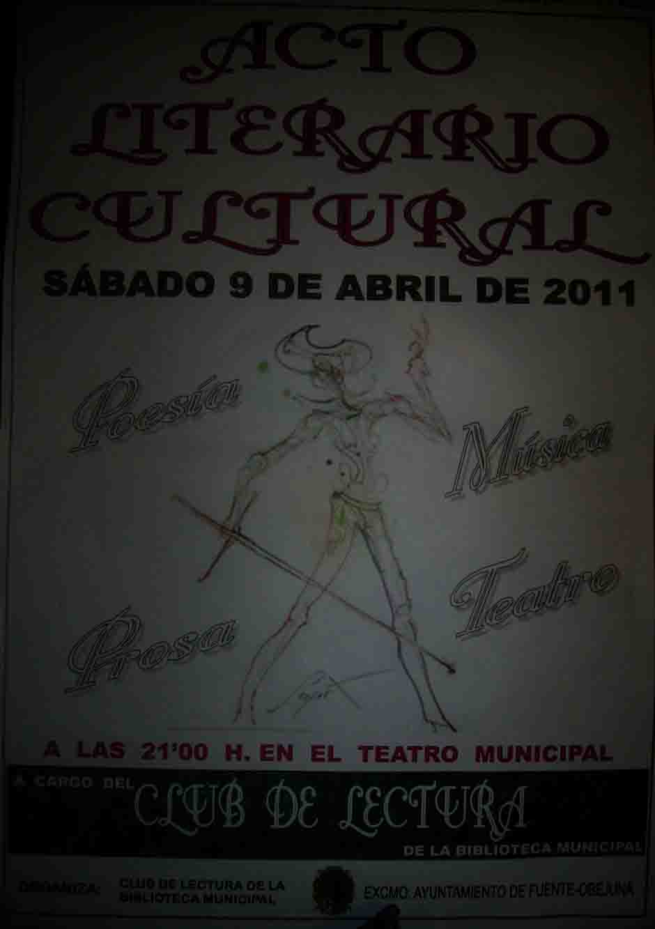 Acto Literario Cultural