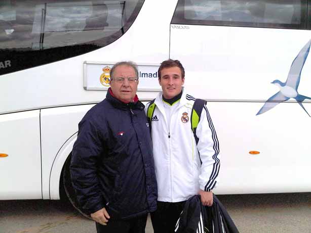 Pablo junto a nuestro colaborador Dani