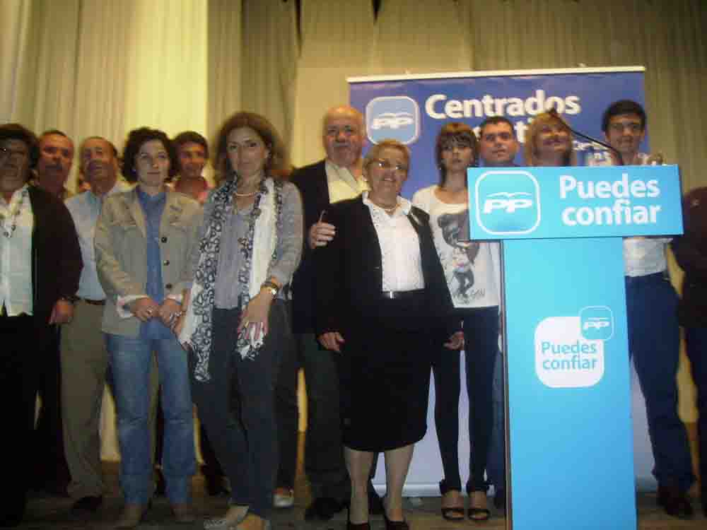 Primer acto de campaa electoral en Fuente Obejuna