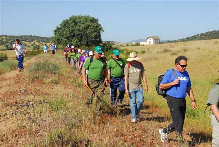 Marcha organizada por la Asociacin Cultural La Maquinilla