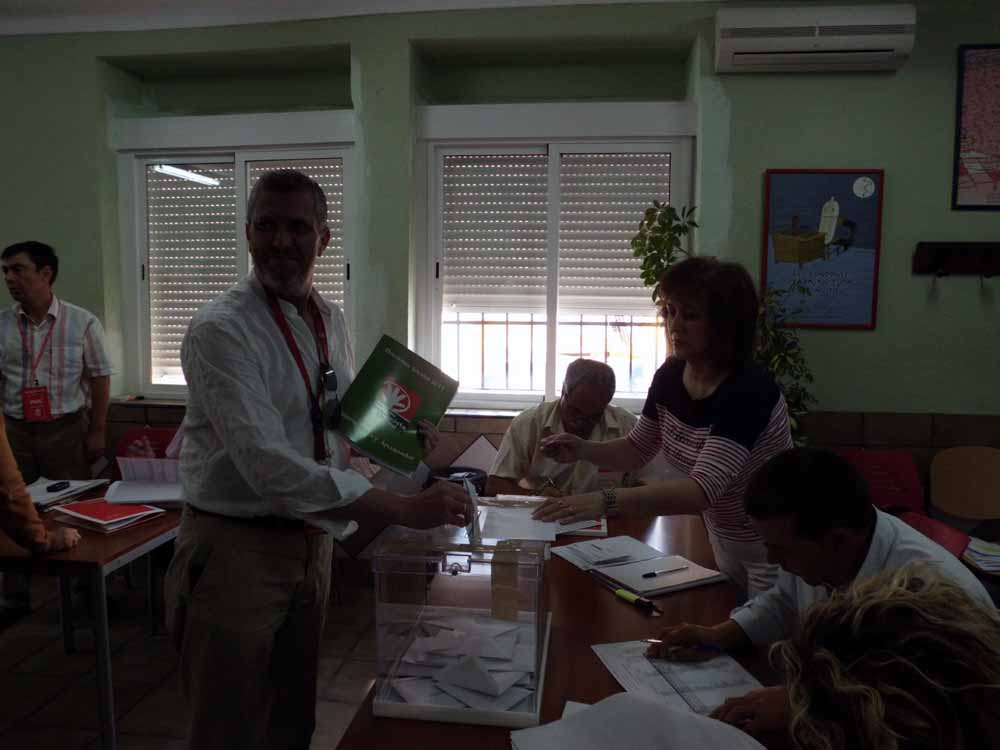 Jornada electoral en Pearroya