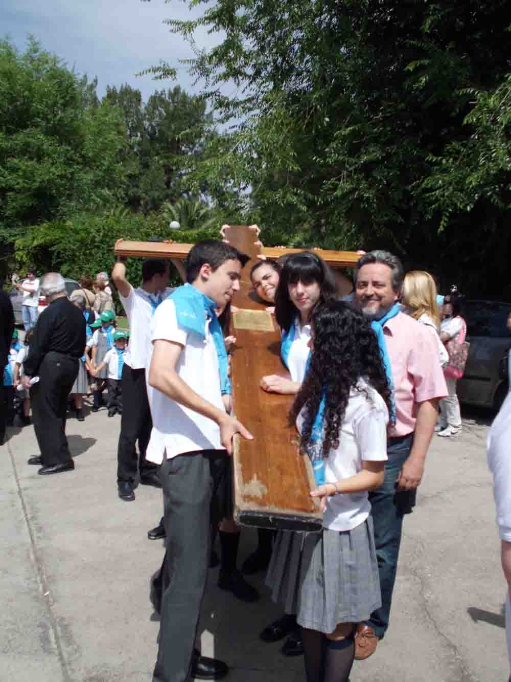 La Cruz de la Juventud recorre Pearroya