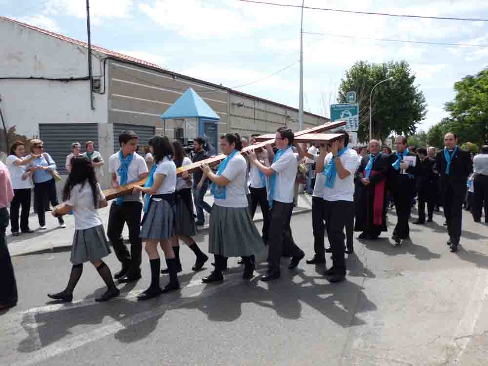 La Cruz de la Juventud recorre Pearroya