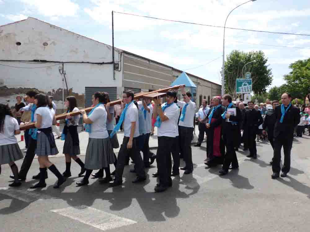 La Cruz de la Juventud recorre Pearroya