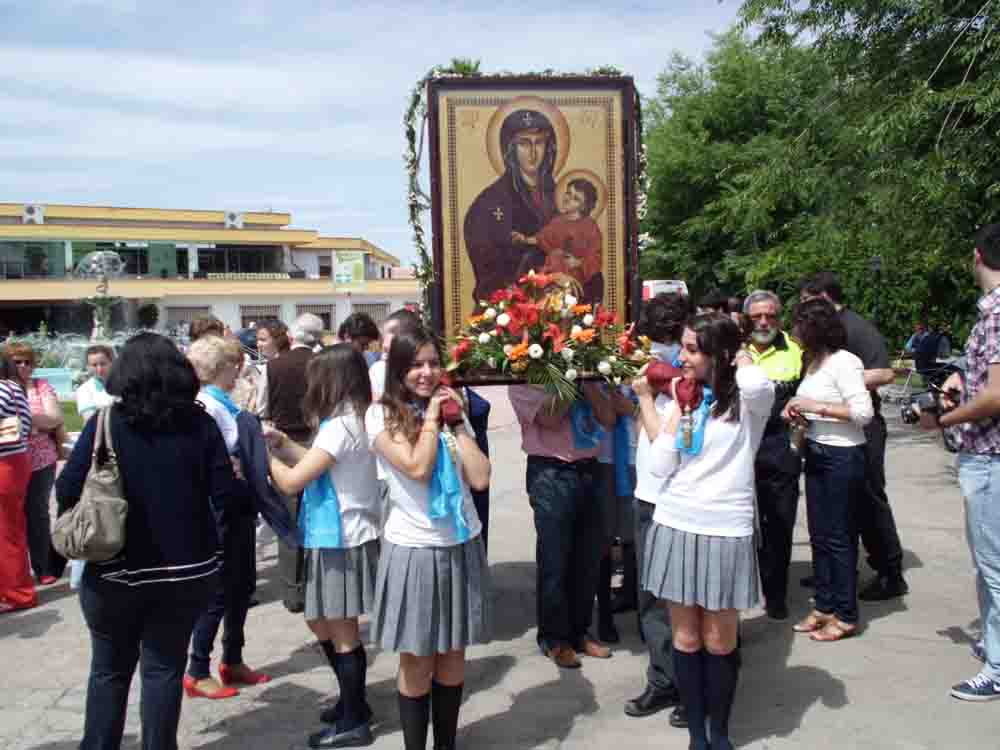 La Cruz de la Juventud recorre Pearroya