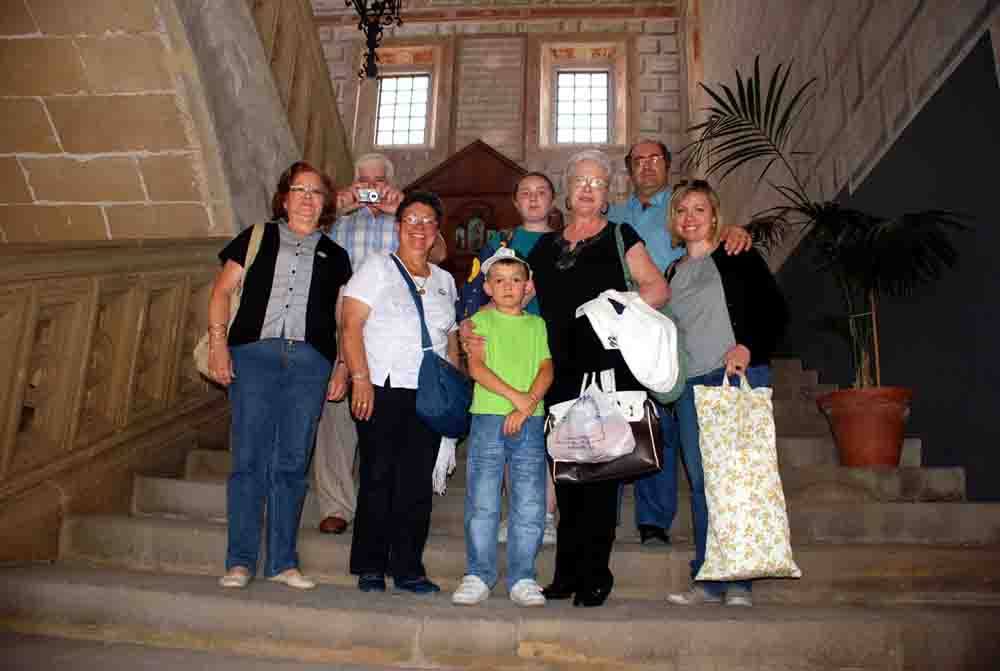 Monitora, encajeras y acompaantes a este encuentro internacional