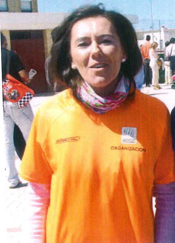 Antonia Montero, presidenta del recreativo Belmezano