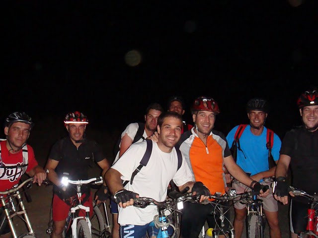 Marcha ciclista a la luz de la luna en Espiel