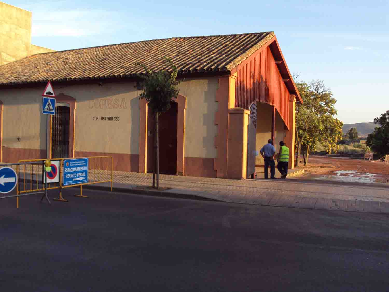 Aparcamientos en El Cerco para los das  de feria