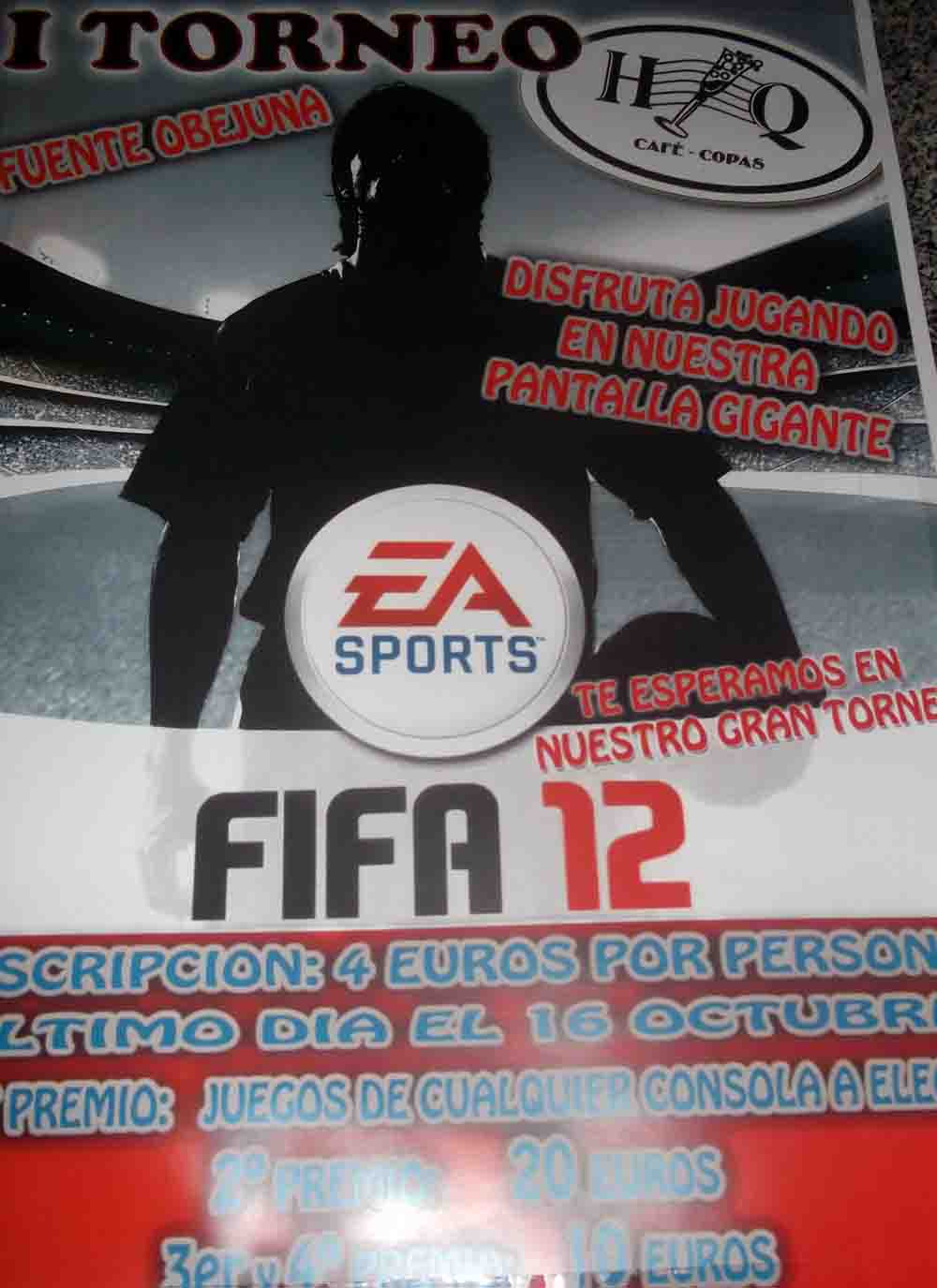 Primer torneo de FIFA 12 en Pub HQ