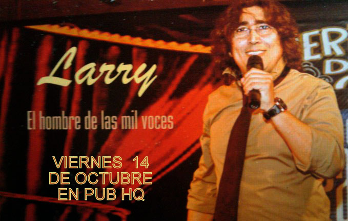 Monlogo de Larry en pub `HQ`