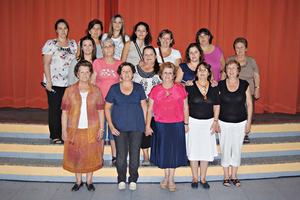 Participantes junto a Eva Garca, concejala de Igualdad