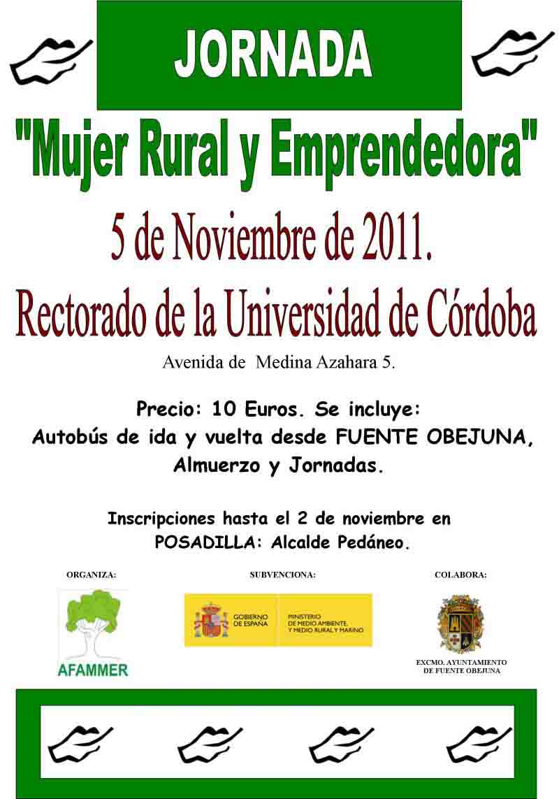 Jornada `Mujer Rural y Emprendedora`