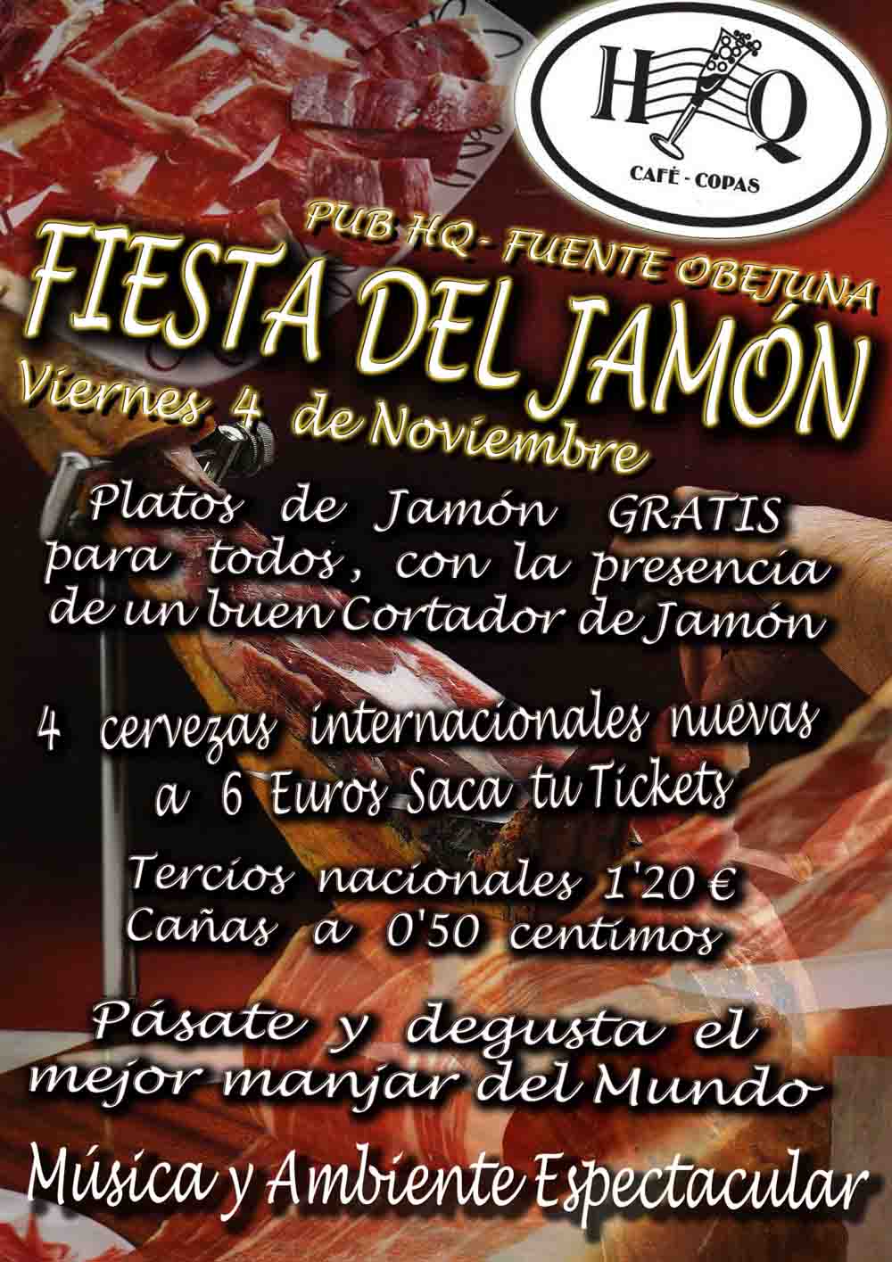 Fiesta del jamn en Pub HQ