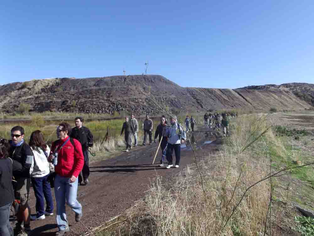 Marcha reivindicativa de la va verde del Guadiato