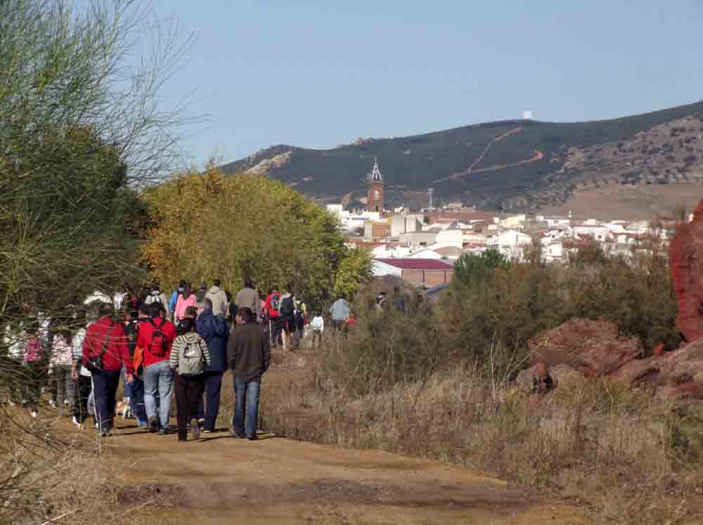 Marcha reivindicativa de la va verde del Guadiato