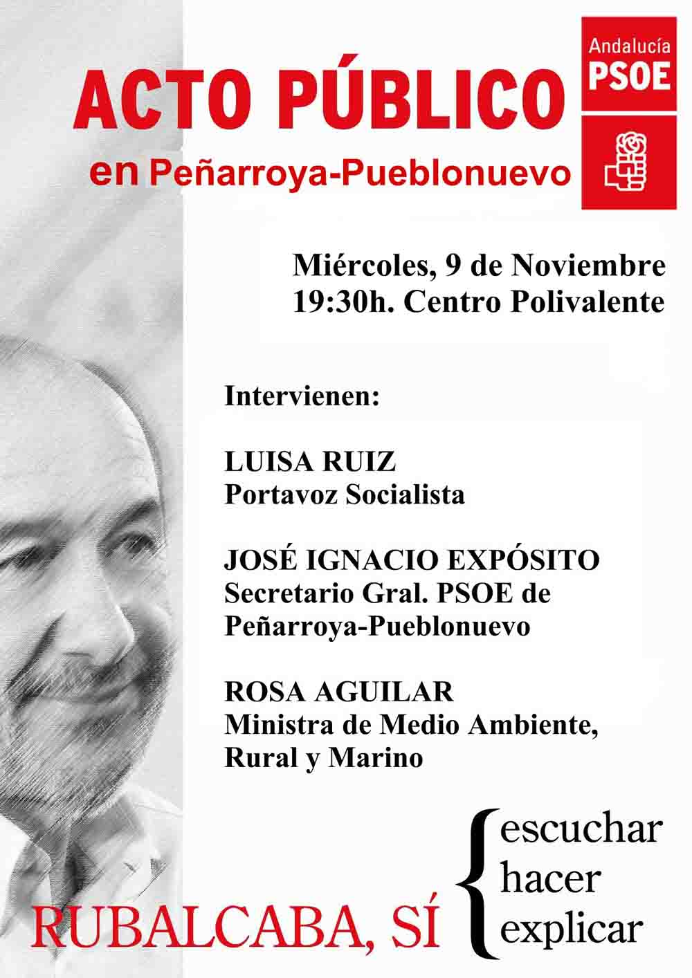 Acto Pblico en Pearroya-Pueblonuevo