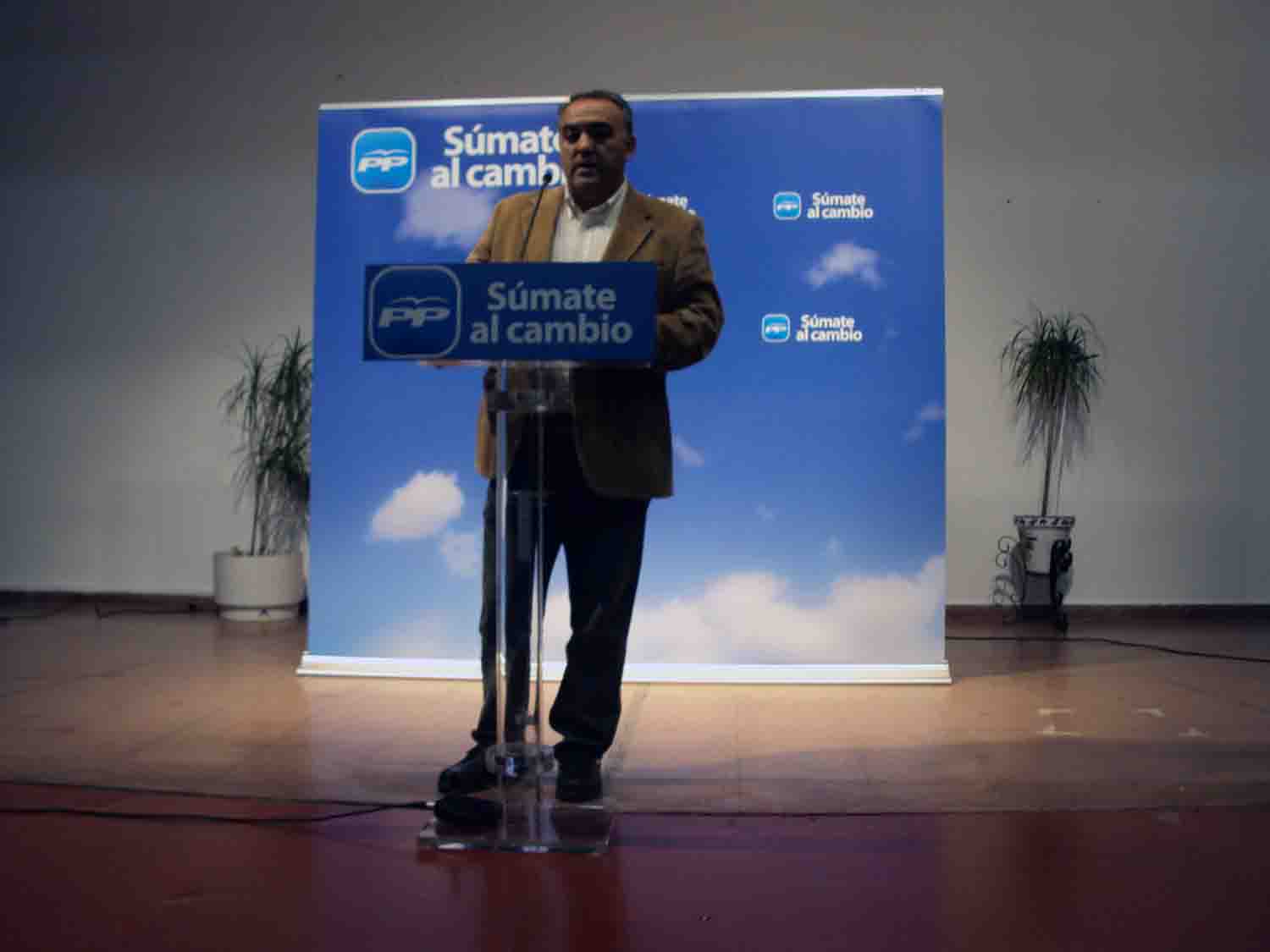 Acto de candidatos del PP en Pearroya 