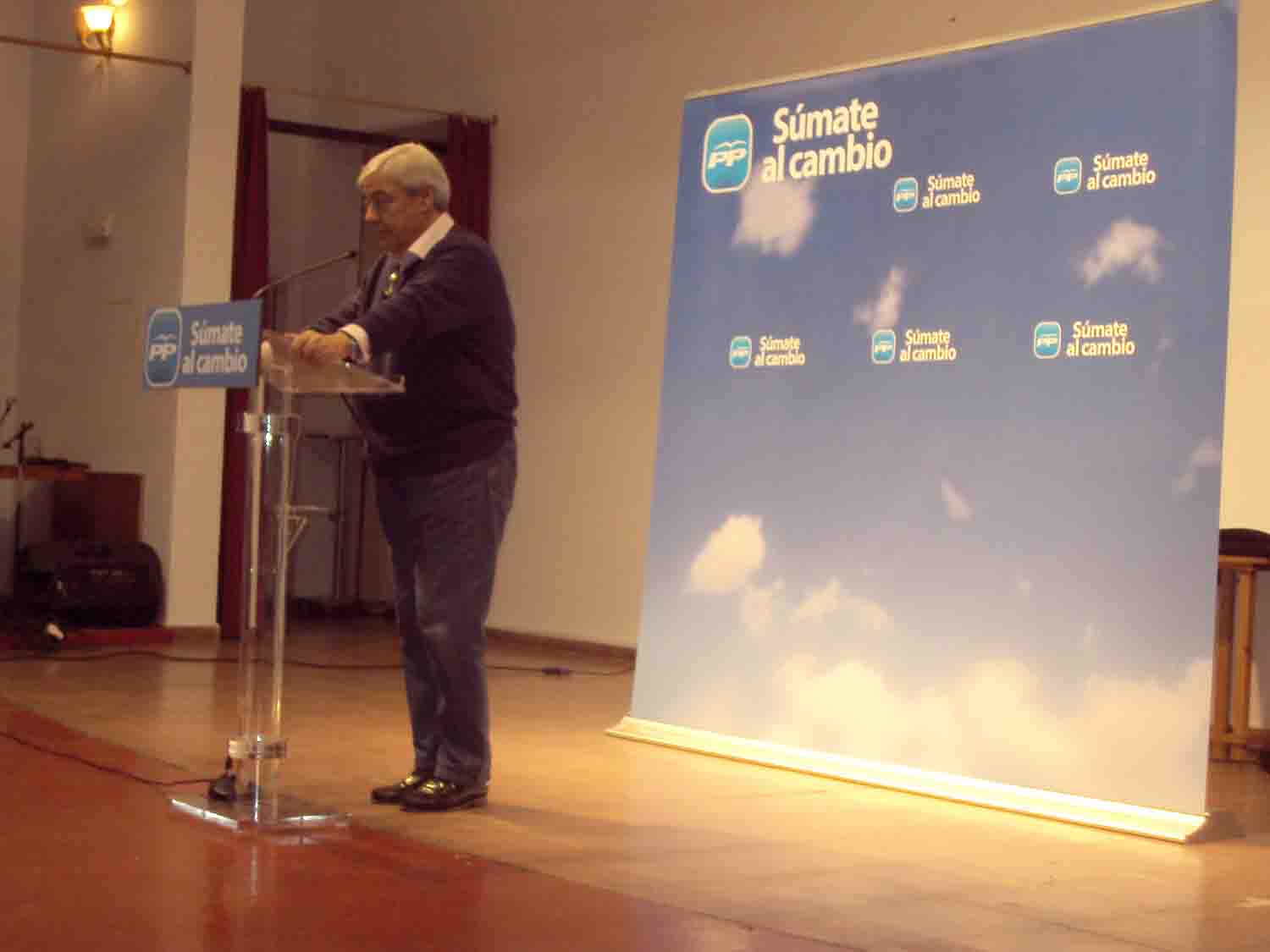 Acto de candidatos del PP en Pearroya 