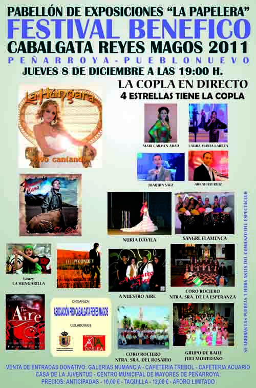 Festival Benfico para la Cabalgata de Reyes