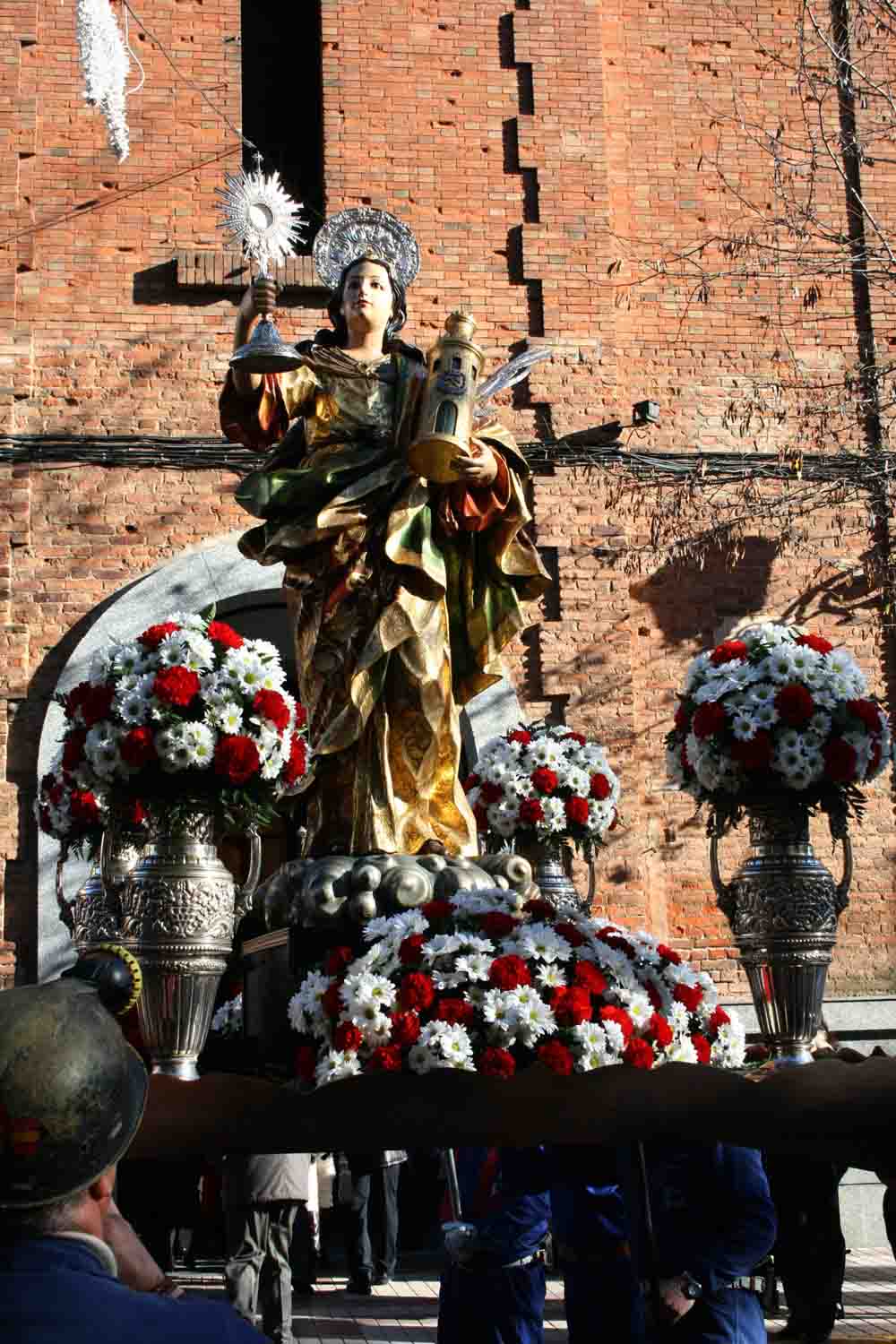 Festividad de Santa Brbara en Pearroya