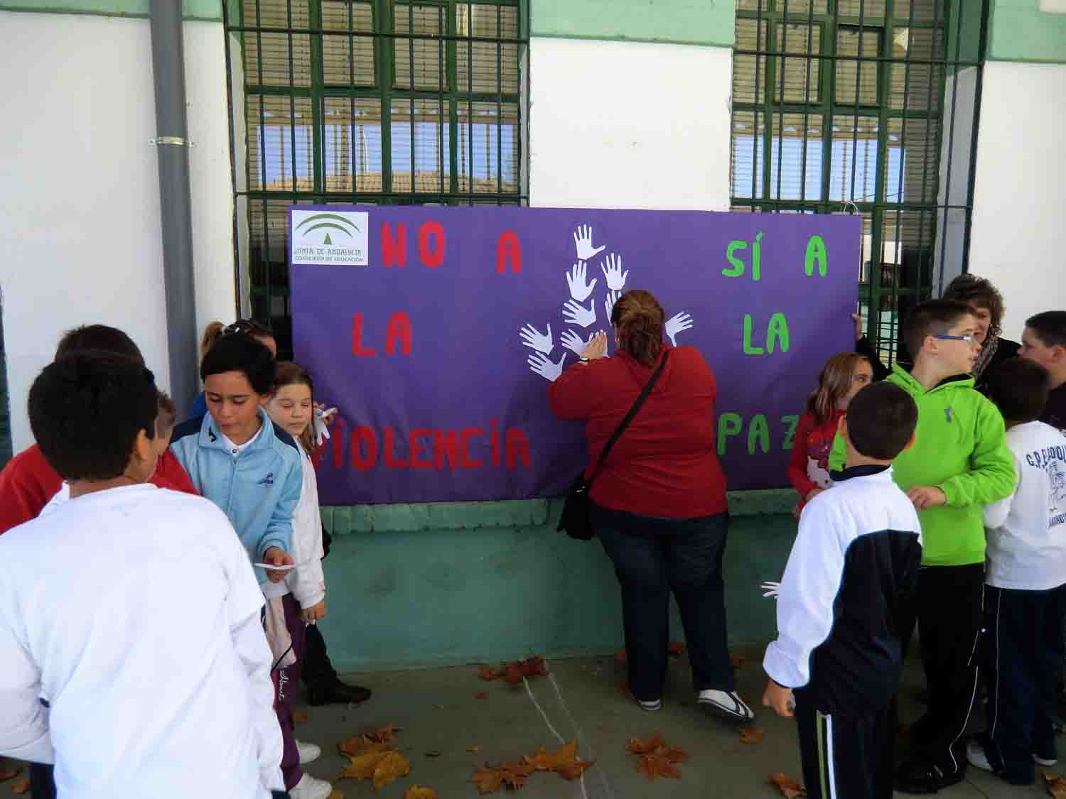 Da contra violencia de gnero en el CEIP Eladio Len