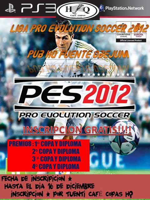                         Liga Pro Evolution Saccer 2012