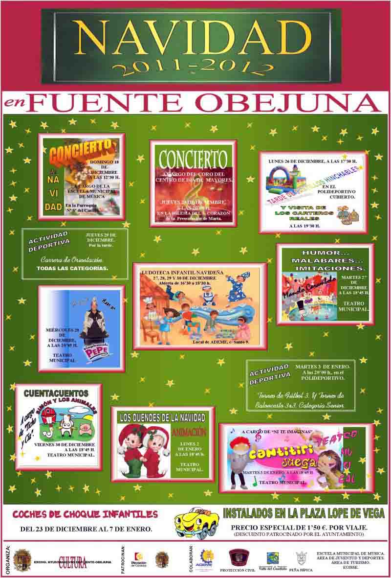                      Actividades Navideas en Fuente Obejuna