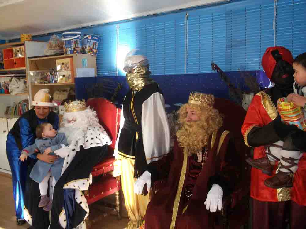 Actividades Navideas y visita de los Reyes Magos 