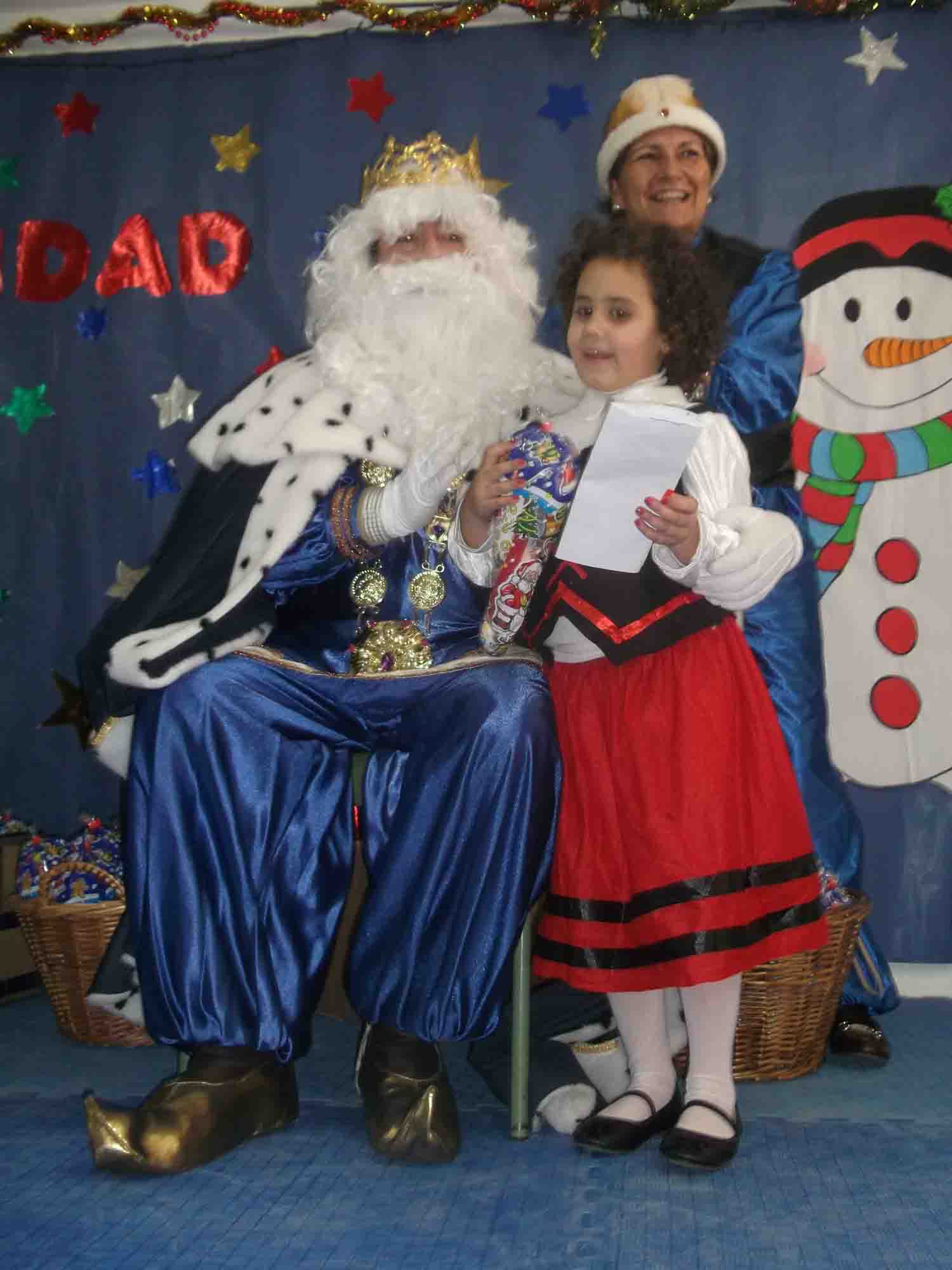 Actividades Navideas y visita de los Reyes Magos 