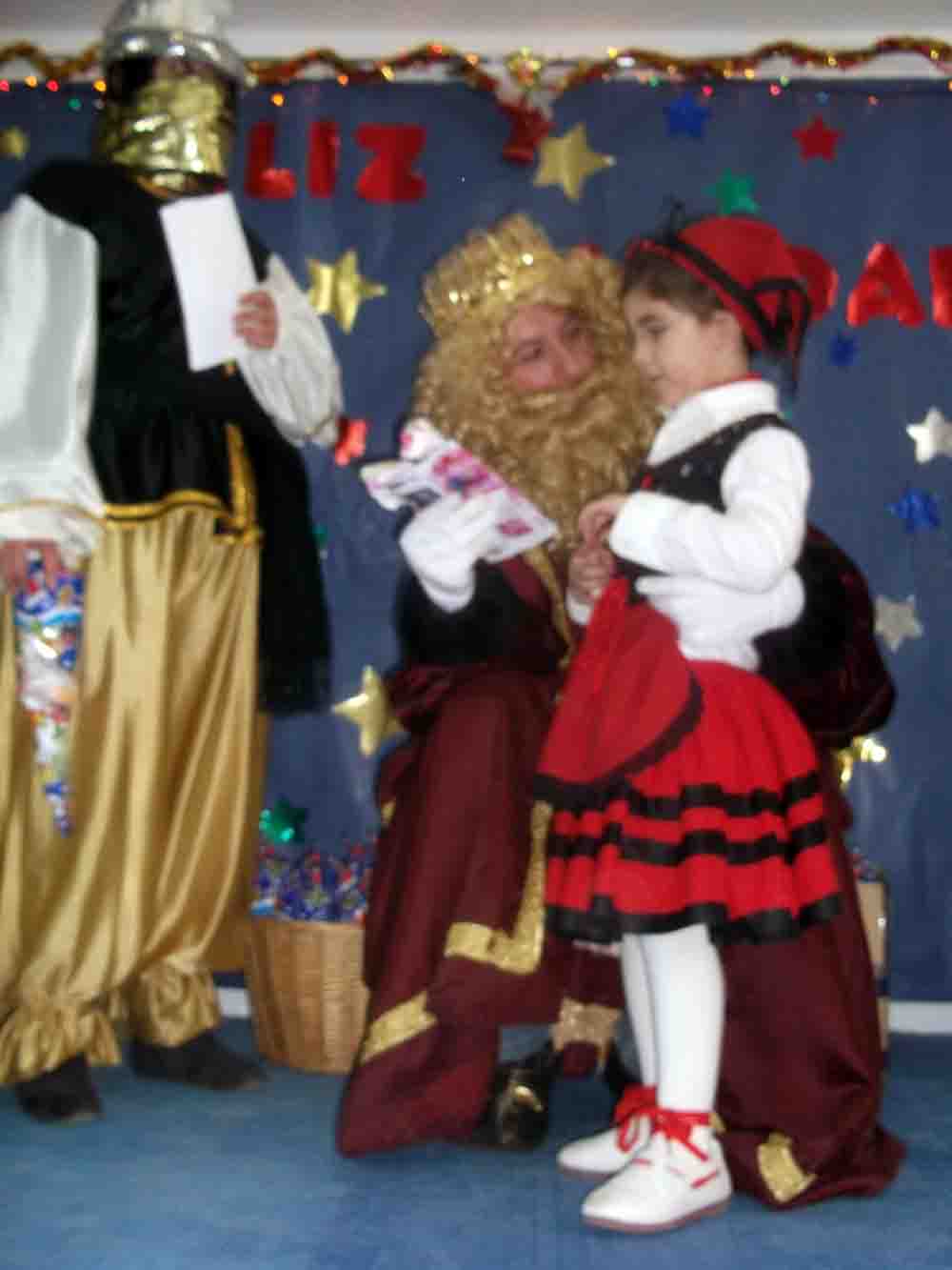 Actividades Navideas y visita de los Reyes Magos 