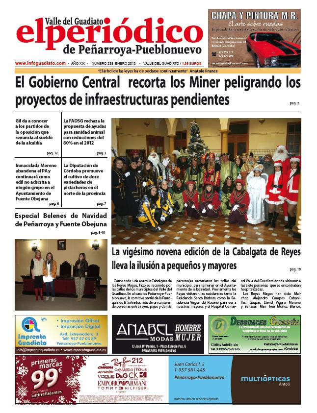 Ejemplar de elPeriodico del mes de Enero