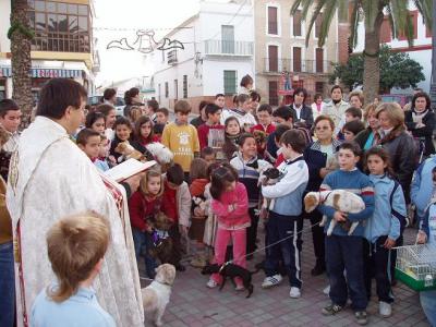 Bendicin de Animales el 19 de Enero (Foto archivo)