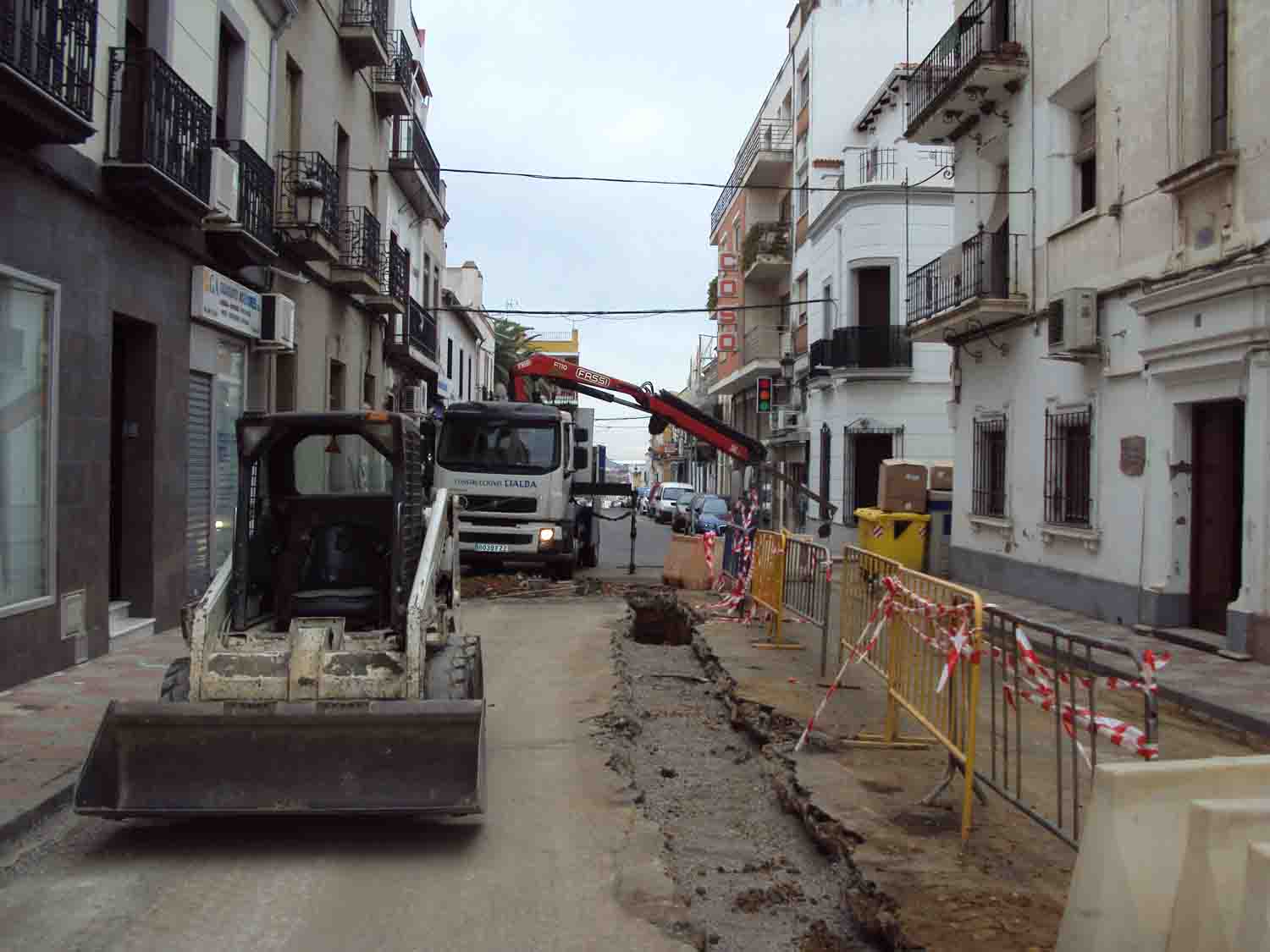Sustituyen 30 metros de tuberas en  Garca Lorca