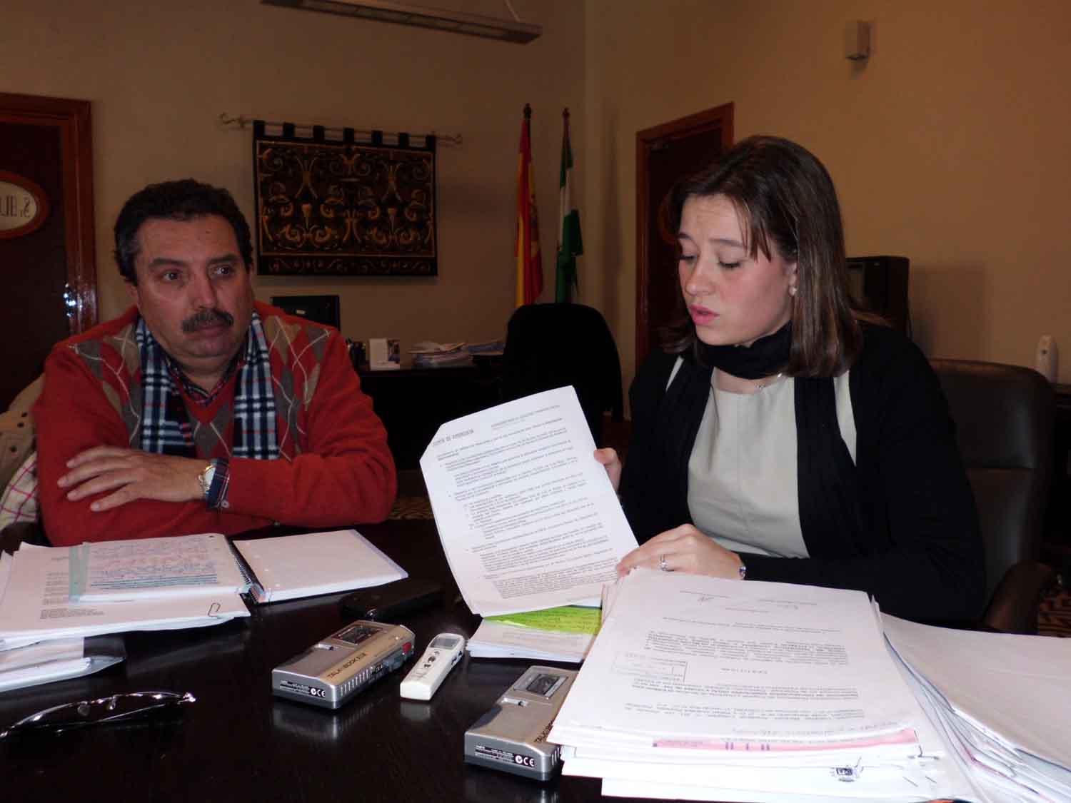 Rueda de prensa de Mara Gil