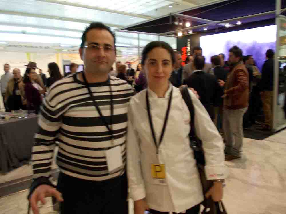 Braulio  con Elena Arzak