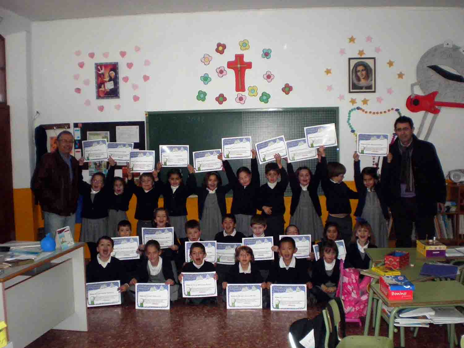 Alumnos de 1 de EPO del Colegio Presentacin de Mara