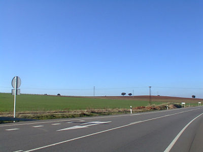 Zona en la que se construir el polgono