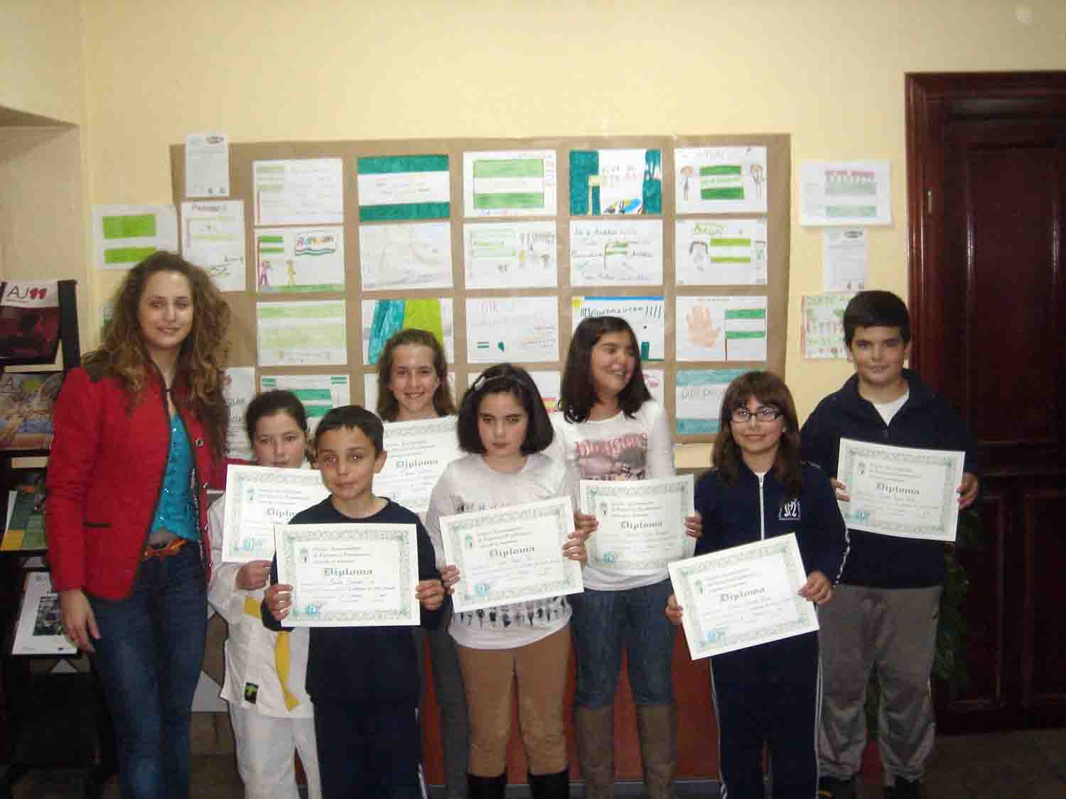 Primer Certamen Escolar de Dibujo con motivo del da de Andaluca